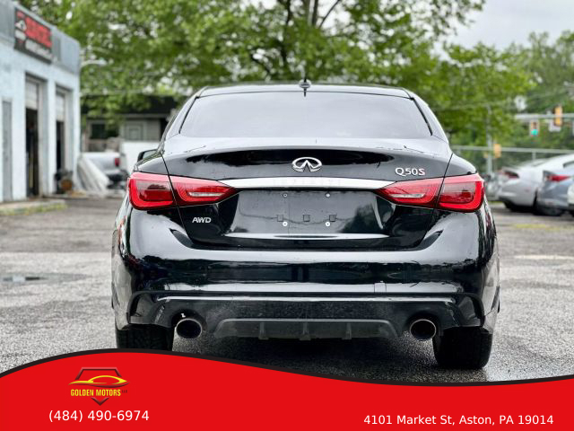 2019 INFINITI Q50 SEDAN V6, TWIN TURBO, 3.0 LITER 3.0T LUXE SEDAN 4D