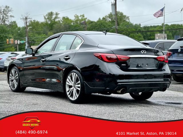 2019 INFINITI Q50 SEDAN V6, TWIN TURBO, 3.0 LITER 3.0T LUXE SEDAN 4D