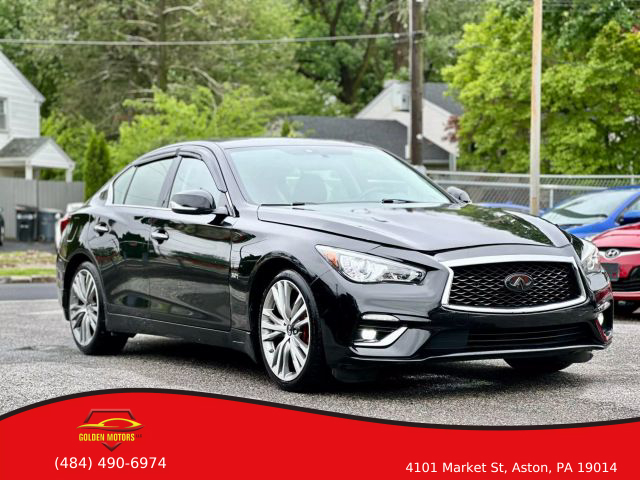 2019 INFINITI Q50 SEDAN V6, TWIN TURBO, 3.0 LITER 3.0T LUXE SEDAN 4D