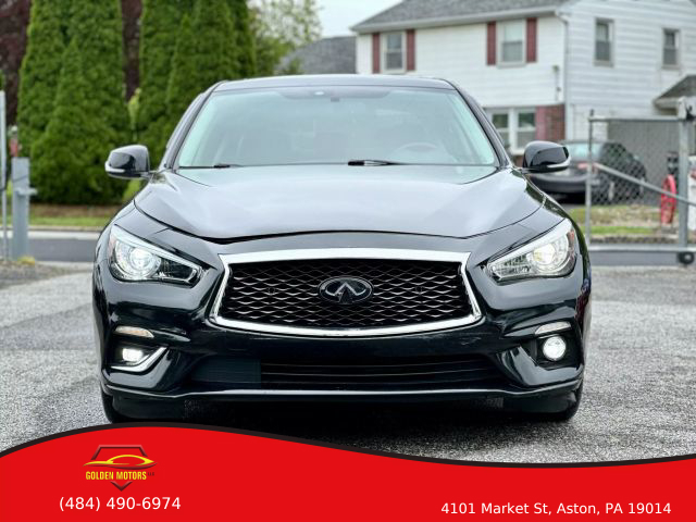 2019 INFINITI Q50 SEDAN V6, TWIN TURBO, 3.0 LITER 3.0T LUXE SEDAN 4D