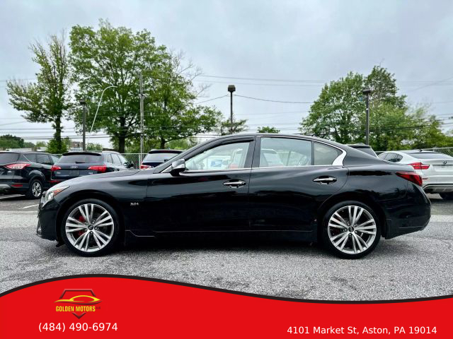 2019 INFINITI Q50 SEDAN V6, TWIN TURBO, 3.0 LITER 3.0T LUXE SEDAN 4D