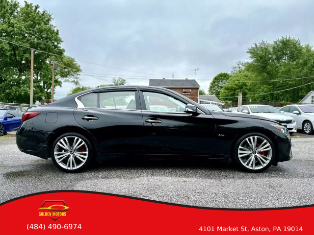 2019 INFINITI Q50 SEDAN V6, TWIN TURBO, 3.0 LITER 3.0T LUXE SEDAN 4D