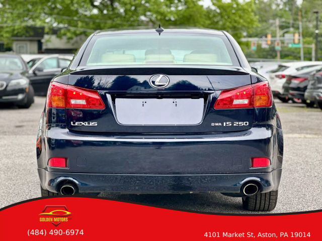 2007 LEXUS IS SEDAN V6, 2.5 LITER IS 250 SEDAN 4D