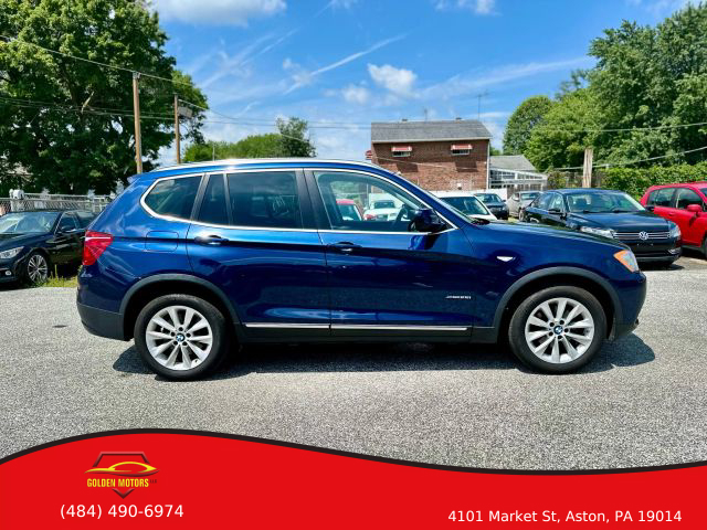 2014 BMW X3 SUV 4-CYL, TURBO, 2.0 LITER XDRIVE28I SPORT UTILITY 4D