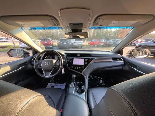 2018 TOYOTA CAMRY SEDAN WHITE AUTOMATIC - Peach State Motors