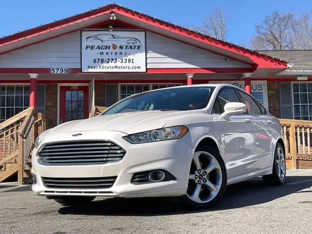 2013 FORD FUSION SEDAN WHITE AUTOMATIC - Peach State Motors