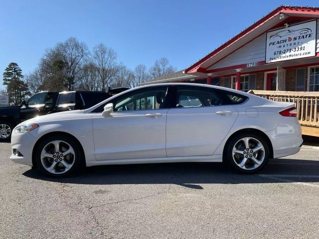 2013 FORD FUSION SEDAN WHITE AUTOMATIC - Peach State Motors