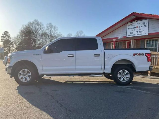 2018 FORD F150 SUPERCREW CAB PICKUP WHITE AUTOMATIC - Peach State Motors