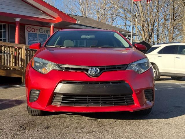 2015 TOYOTA COROLLA SEDAN RED AUTOMATIC - Peach State Motors