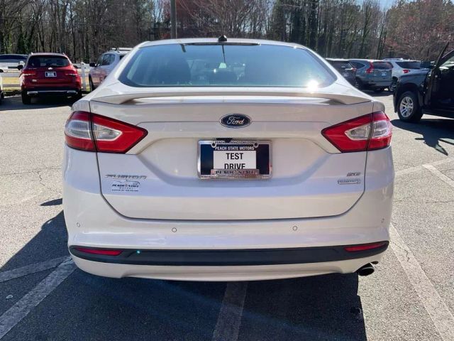 2013 FORD FUSION SEDAN WHITE AUTOMATIC - Peach State Motors