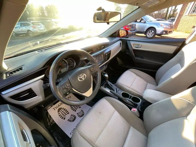 2015 TOYOTA COROLLA SEDAN RED AUTOMATIC - Peach State Motors