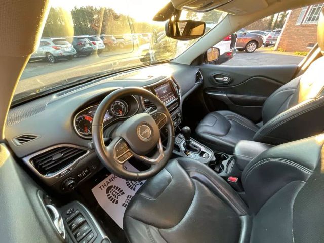 2019 JEEP CHEROKEE SUV BLACK AUTOMATIC - Peach State Motors