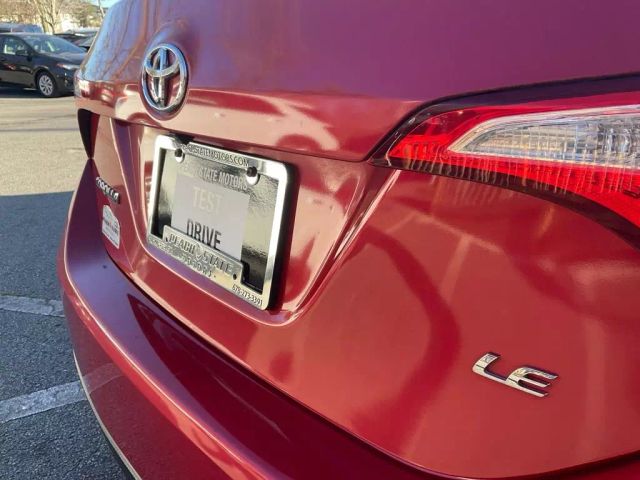 2015 TOYOTA COROLLA SEDAN RED AUTOMATIC - Peach State Motors