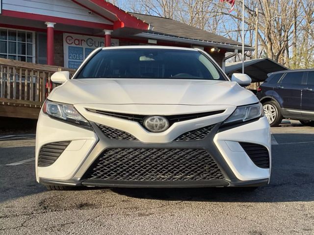 2018 TOYOTA CAMRY SEDAN WHITE AUTOMATIC - Peach State Motors