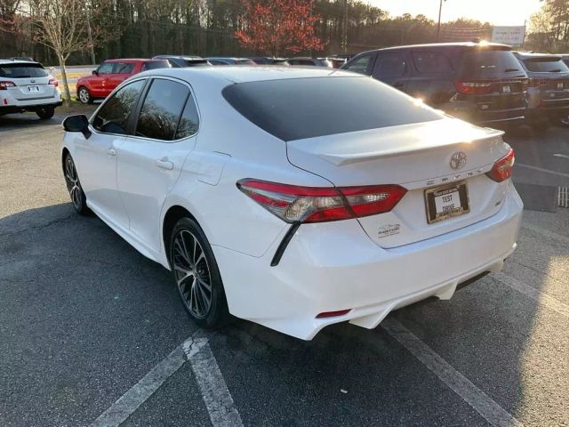 2018 TOYOTA CAMRY SEDAN WHITE AUTOMATIC - Peach State Motors