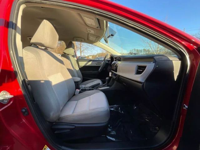 2015 TOYOTA COROLLA SEDAN RED AUTOMATIC - Peach State Motors