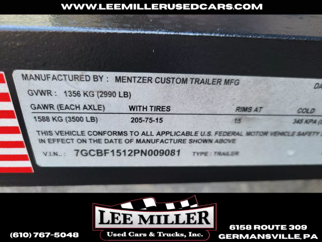2023 Mentzer Landscape Trailer - Image 8