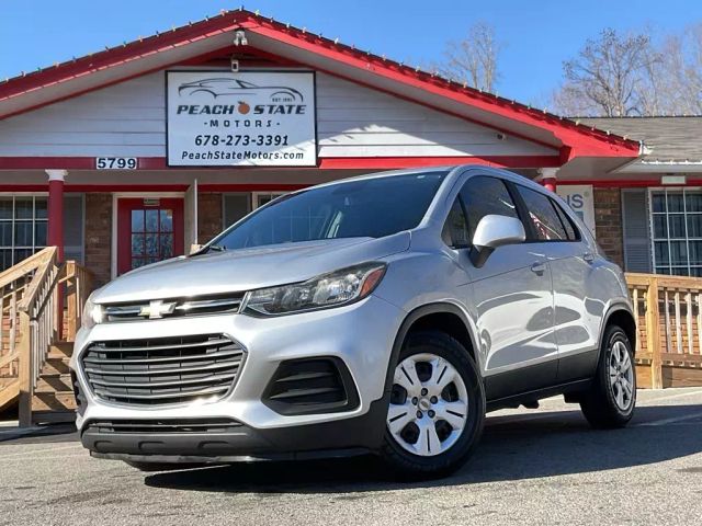 2017 CHEVROLET TRAX SUV SILVER AUTOMATIC - Peach State Motors