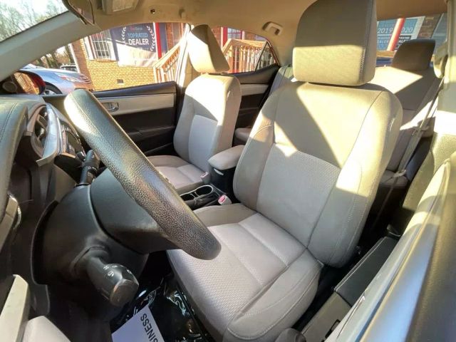 2015 TOYOTA COROLLA SEDAN RED AUTOMATIC - Peach State Motors