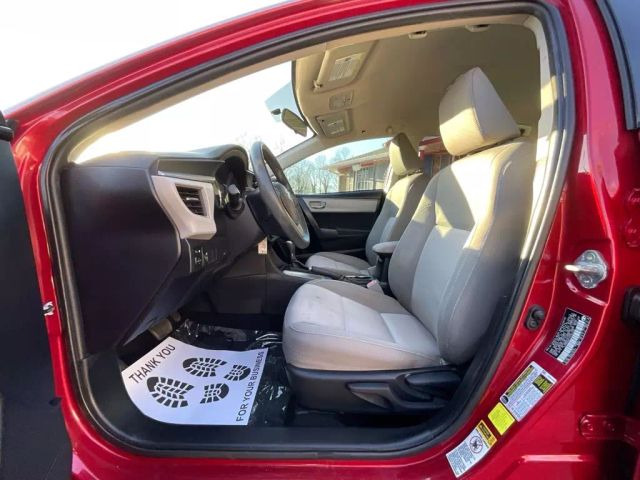 2015 TOYOTA COROLLA SEDAN RED AUTOMATIC - Peach State Motors