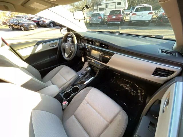 2015 TOYOTA COROLLA SEDAN RED AUTOMATIC - Peach State Motors