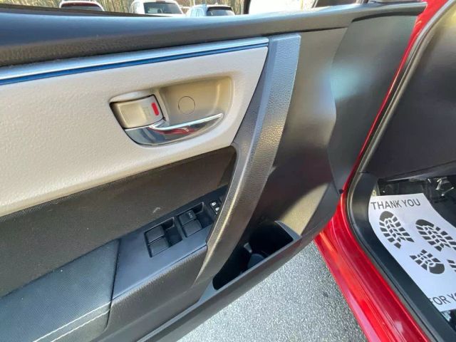 2015 TOYOTA COROLLA SEDAN RED AUTOMATIC - Peach State Motors