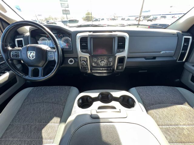 2017 RAM 1500 CREW CAB PICKUP V6, FLEX FUEL, 3.6 LITER SLT PICKUP 4D 5 1/2 FT
