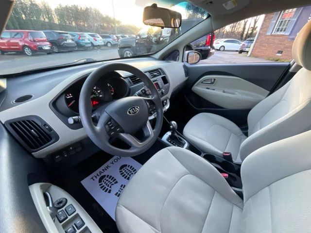 2013 KIA RIO SEDAN WHITE AUTOMATIC - Peach State Motors