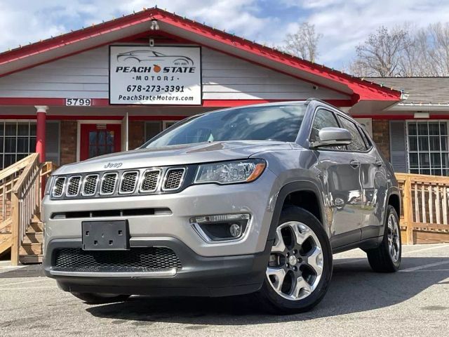 2020 JEEP COMPASS SUV SILVER AUTOMATIC - Peach State Motors