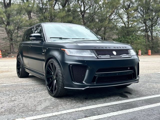 2021 LAND ROVER RANGE ROVER SPORT SUV V8, SUPERCHARGED, 5.0 LITER SVR SPORT UTILITY 4D