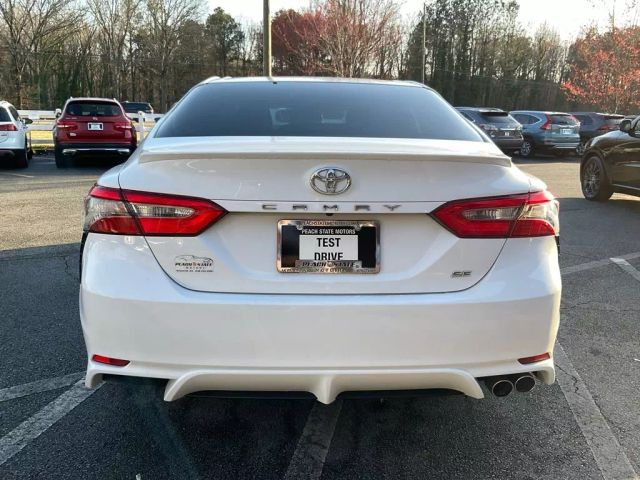 2018 TOYOTA CAMRY SEDAN WHITE AUTOMATIC - Peach State Motors