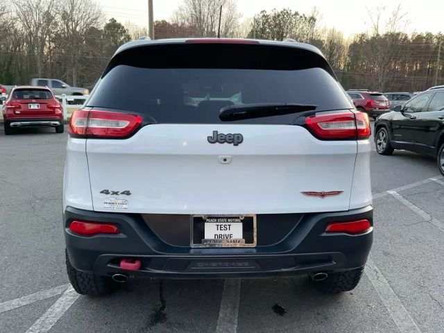 2017 JEEP CHEROKEE SUV WHITE AUTOMATIC - Peach State Motors