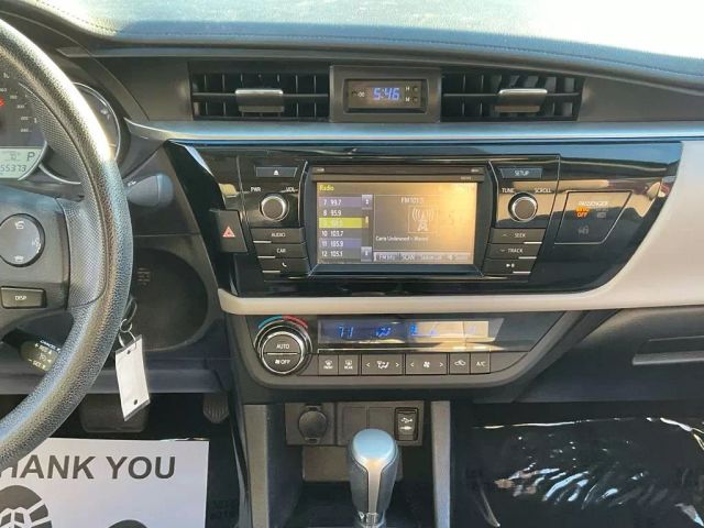 2015 TOYOTA COROLLA SEDAN RED AUTOMATIC - Peach State Motors