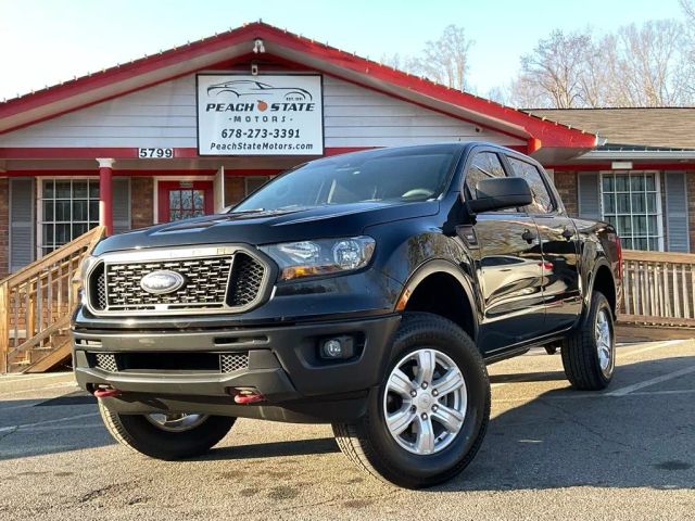 2019 FORD RANGER SUPERCREW PICKUP BLACK AUTOMATIC - Peach State Motors