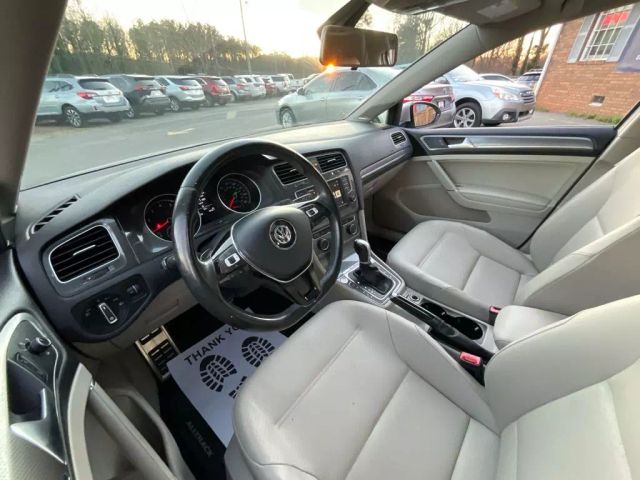 2017 VOLKSWAGEN GOLF ALLTRACK WAGON WHITE AUTOMATIC - Peach State Motors