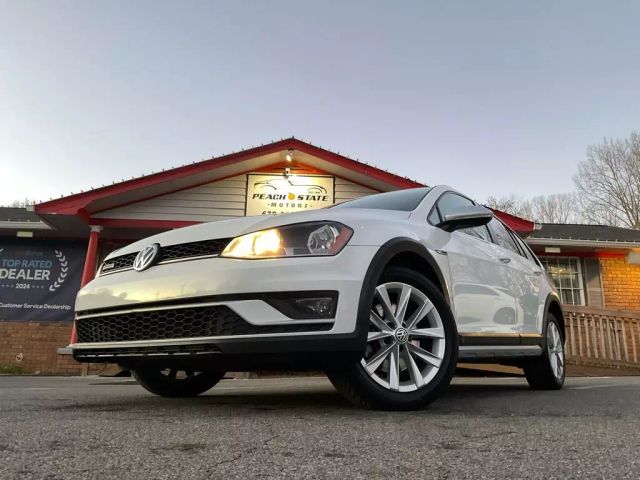 2017 VOLKSWAGEN GOLF ALLTRACK WAGON WHITE AUTOMATIC - Peach State Motors