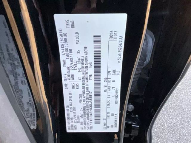 2019 FORD RANGER SUPERCREW PICKUP BLACK AUTOMATIC - Peach State Motors