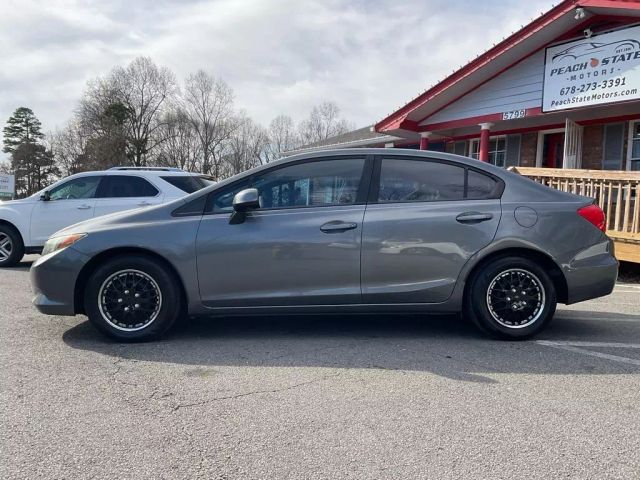 2012 HONDA CIVIC SEDAN GRAY AUTOMATIC - Peach State Motors