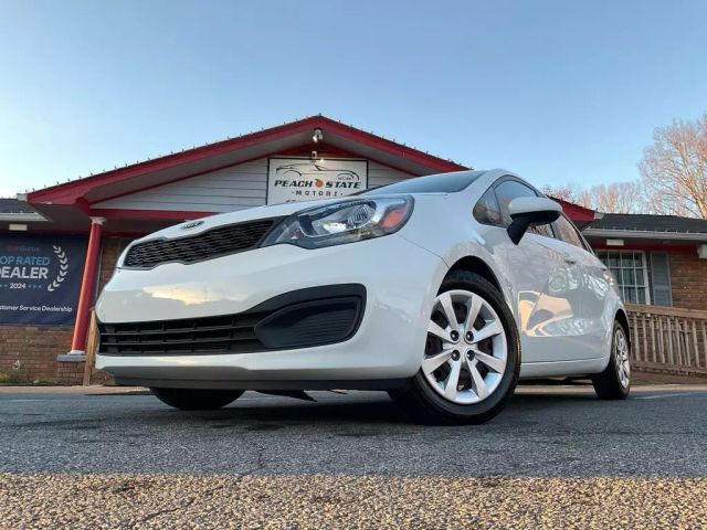2013 KIA RIO SEDAN WHITE AUTOMATIC - Peach State Motors