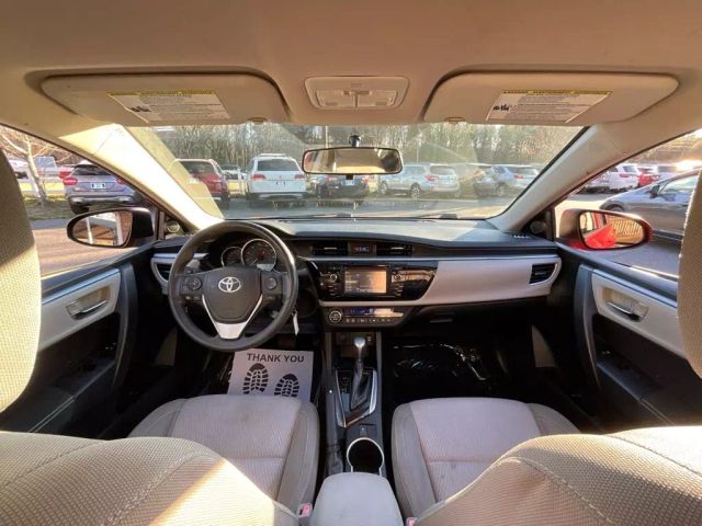 2015 TOYOTA COROLLA SEDAN RED AUTOMATIC - Peach State Motors