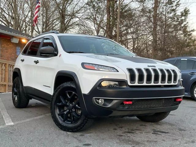 2017 JEEP CHEROKEE SUV WHITE AUTOMATIC - Peach State Motors