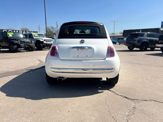 2012 FIAT 500 CONVERTIBLE 4-CYL, 1.4 LITER 500C LOUNGE CONVERTIBLE 2D