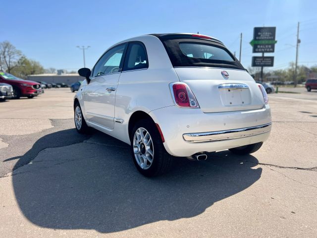 2012 FIAT 500 CONVERTIBLE 4-CYL, 1.4 LITER 500C LOUNGE CONVERTIBLE 2D