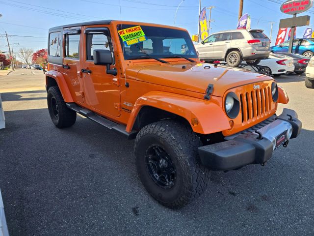 2012 Jeep Wrangler Unlimited Sahara Sport Utility 4d - Image 4