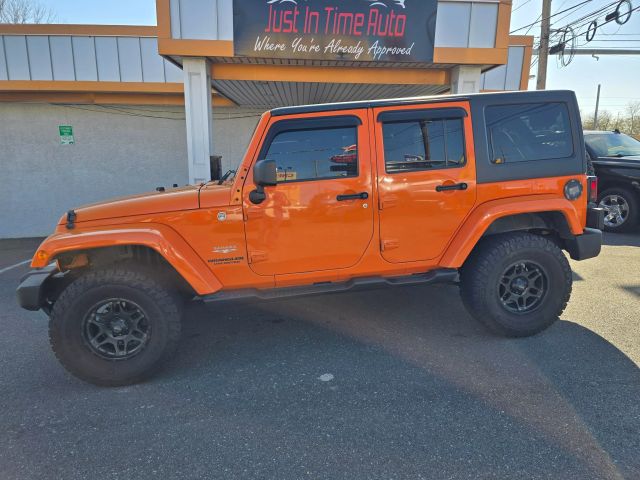 2012 Jeep Wrangler Unlimited Sahara Sport Utility 4d - Image 1