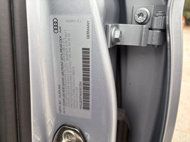 2019 AUDI A3 SEDAN 4-CYL, TURBO, 2.0 LITER PREMIUM PLUS SEDAN 4D