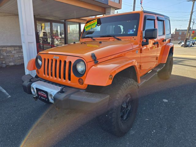 2012 Jeep Wrangler Unlimited Sahara Sport Utility 4d - Image 2