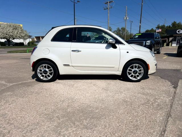 2012 FIAT 500 CONVERTIBLE 4-CYL, 1.4 LITER 500C LOUNGE CONVERTIBLE 2D