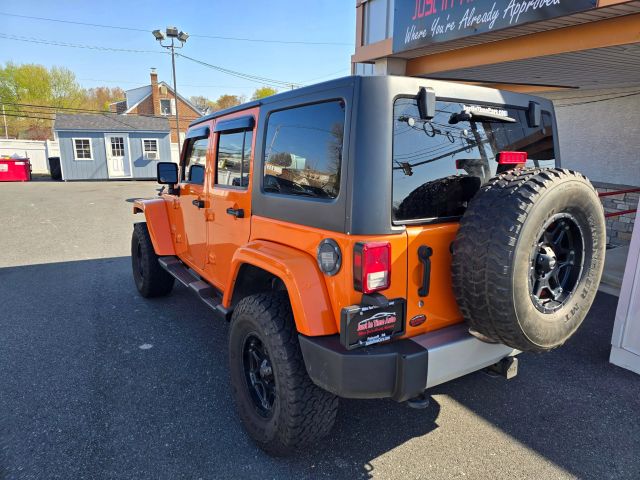 2012 Jeep Wrangler Unlimited Sahara Sport Utility 4d - Image 8
