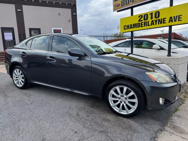 Used 2006 Lexus IS 250 with VIN JTHCK262962006158 for sale in Richmond, VA